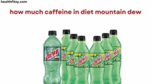 how much caffeine in diet mountain dew