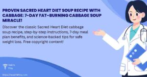 Proven sacred heart diet soup recipe with cabbage: 7-Day Fat-Burning Cabbage Soup Miracle!
