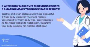 6 Week Body Makeover Thurmond Recipes: 5 Amazing Meals to Unlock Rapid Results!