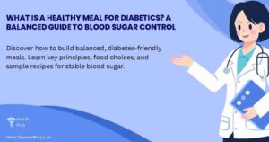 What Is a Healthy Meal for Diabetics? A Balanced Guide to Blood Sugar Control