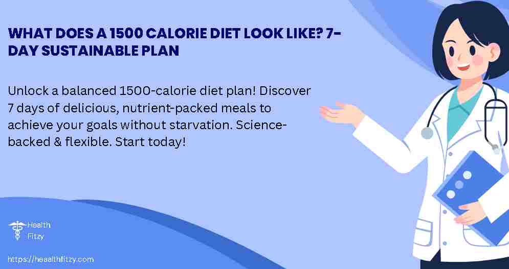 What Does a 1500 Calorie Diet Look Like? 7-Day Sustainable Plan