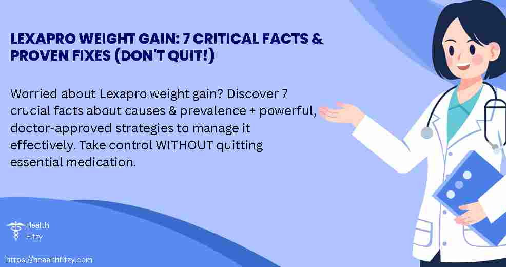 lexapro weight gain