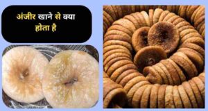 खाली पेट अंजीर खाने के फायदे अंजीर खाने से क्या होता है